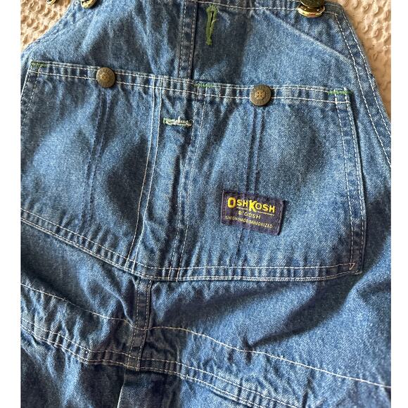 Vintage 50s Osh Kosh B'Gosh Cargo Overalls Vestback Union Made Sanforized USA - Picture 5 of 7